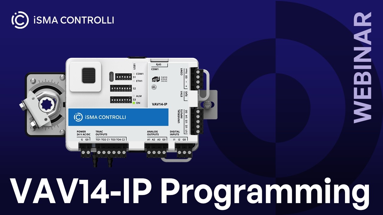 VAV14-IP Controller Programming [Webinar 19.02.2026]