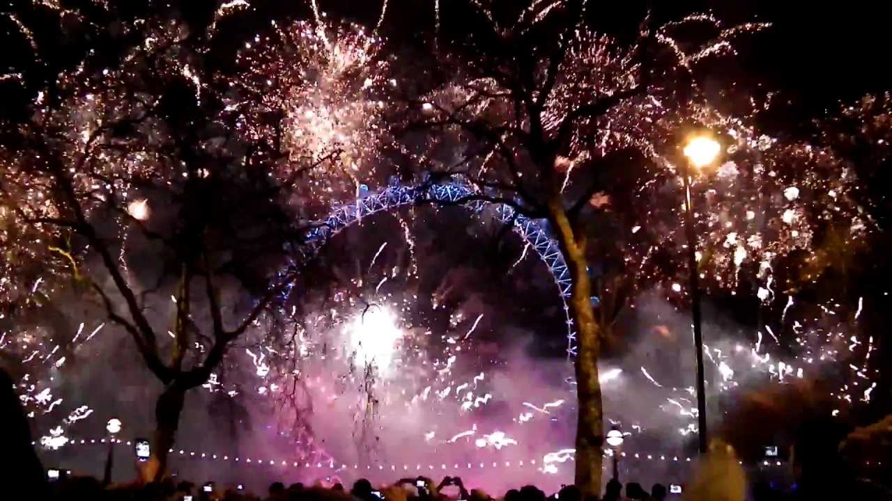 The Best Full London 2012 New Years Eve Fireworks  in HD