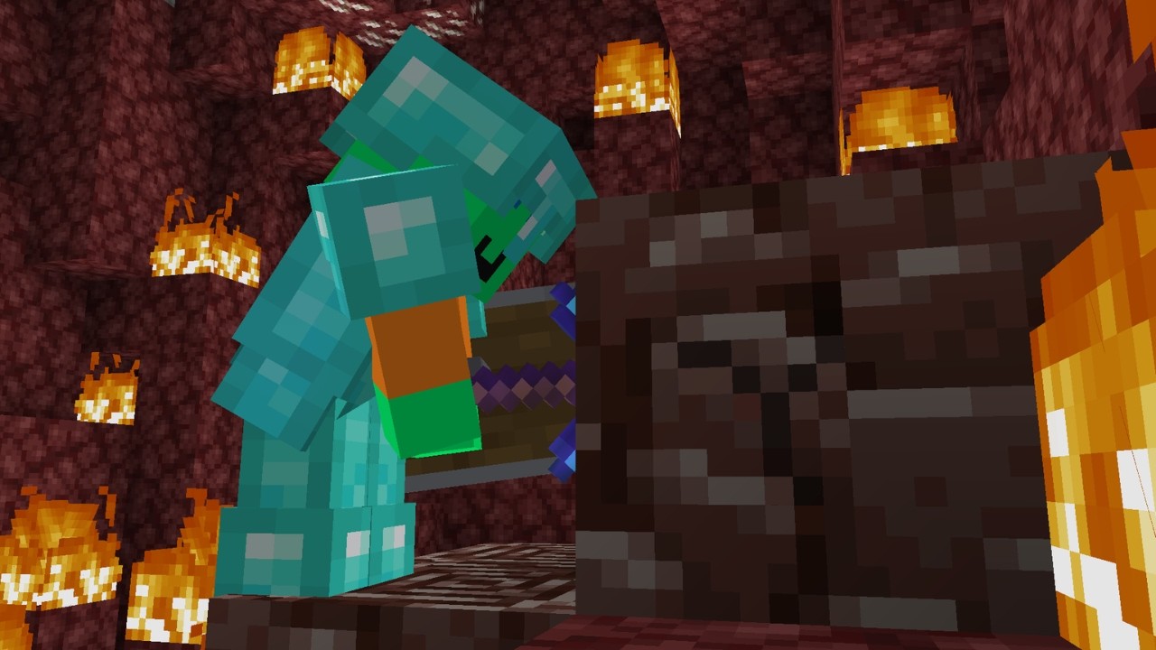 Die Suche nach Netherite in GlammelSMP4