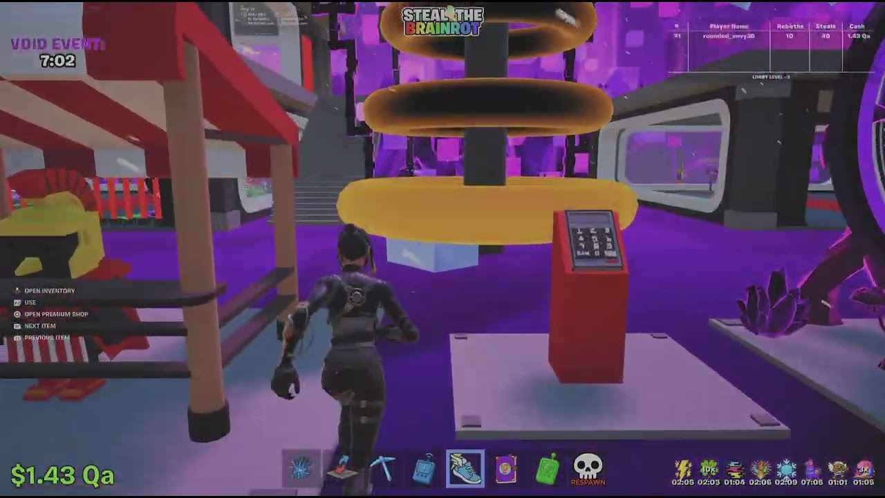 Fortnite admin abuse crazy steal the brainrot