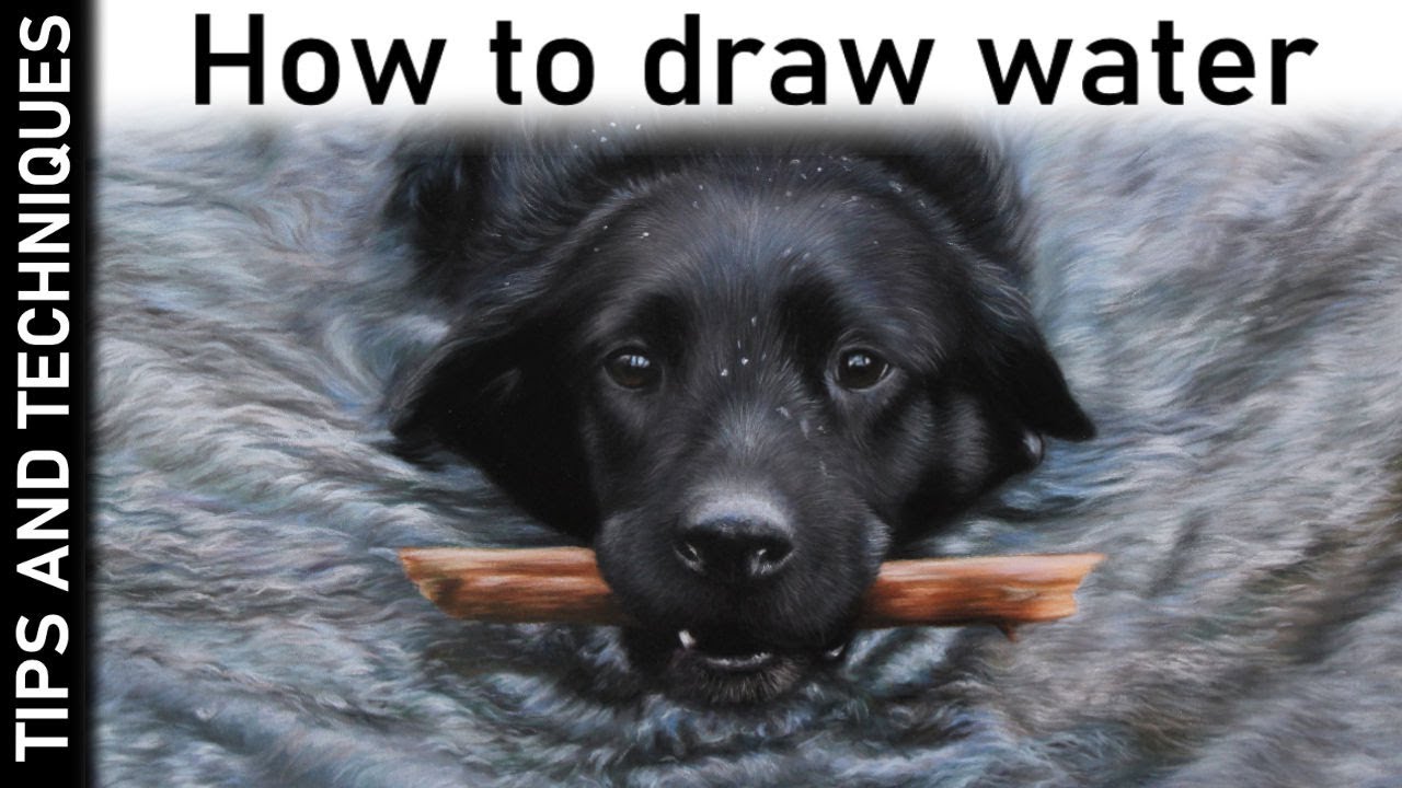 HOW TO DRAW WATER WITH PASTELS