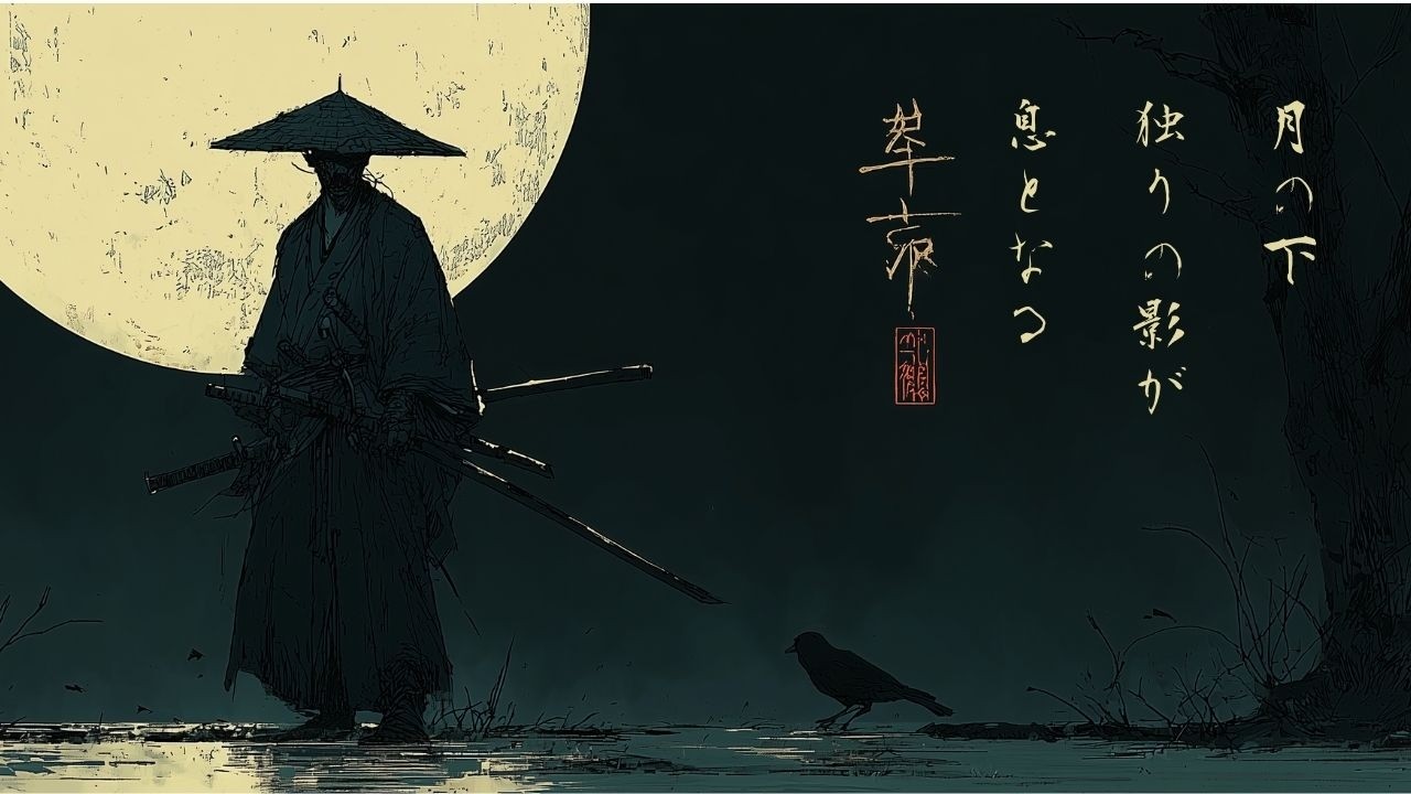 GEKKA-DOKUZA – 月下独坐 – Sitting Alone Under the Moon | Japanese Ambient Music for Meditation