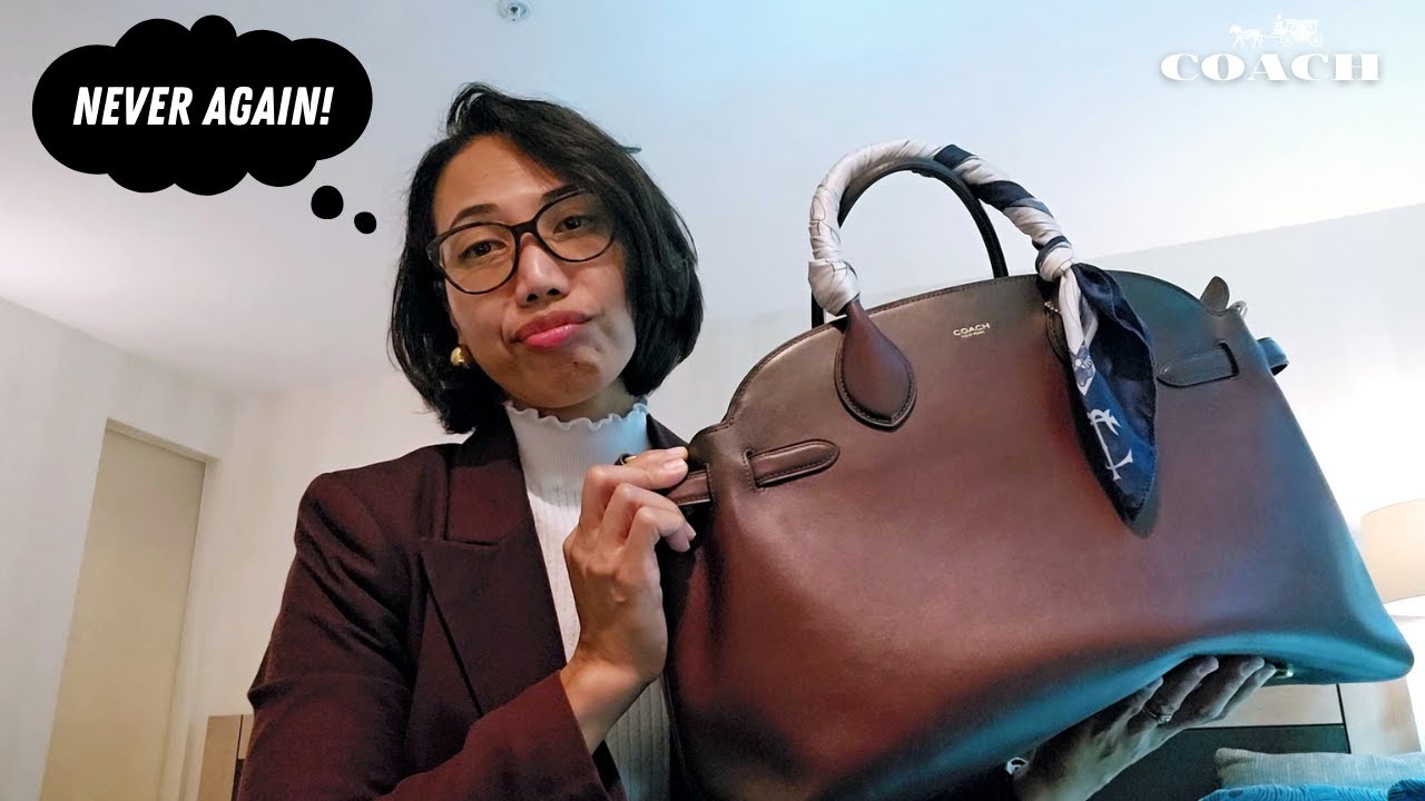 Я ТАК ЖАЛЕЮ ОБ ЭТОМ! НИКОГДА БОЛЬШЕ! 🫤 при участии COACH EMPIRE CARRYALL 40