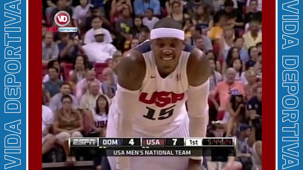 Baloncesto: Dominicana vs USA (Juego de Fogueo Las Vegas 2012)