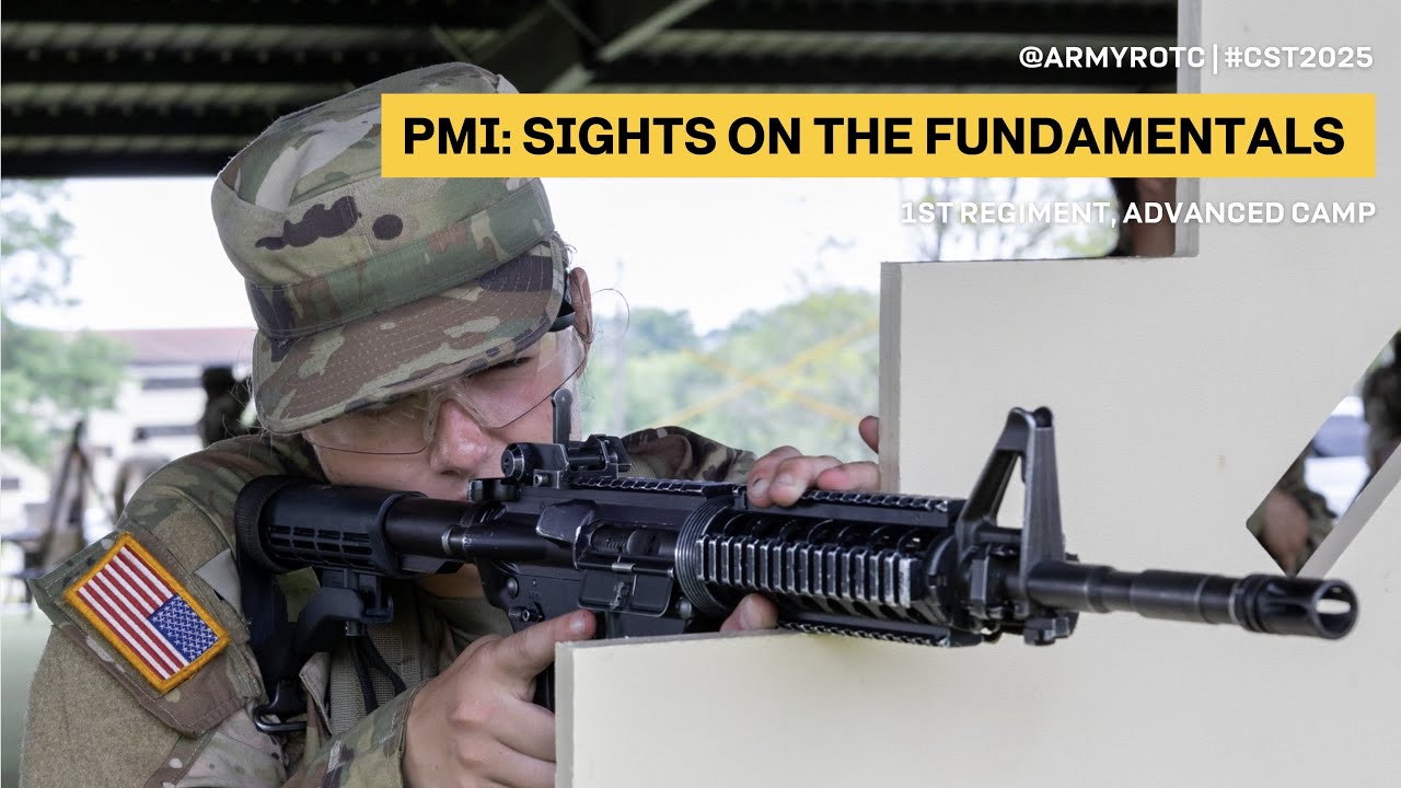 PMI: Sights on the Fundamentals | 1st Regiment, Advanced Camp | CST 2025