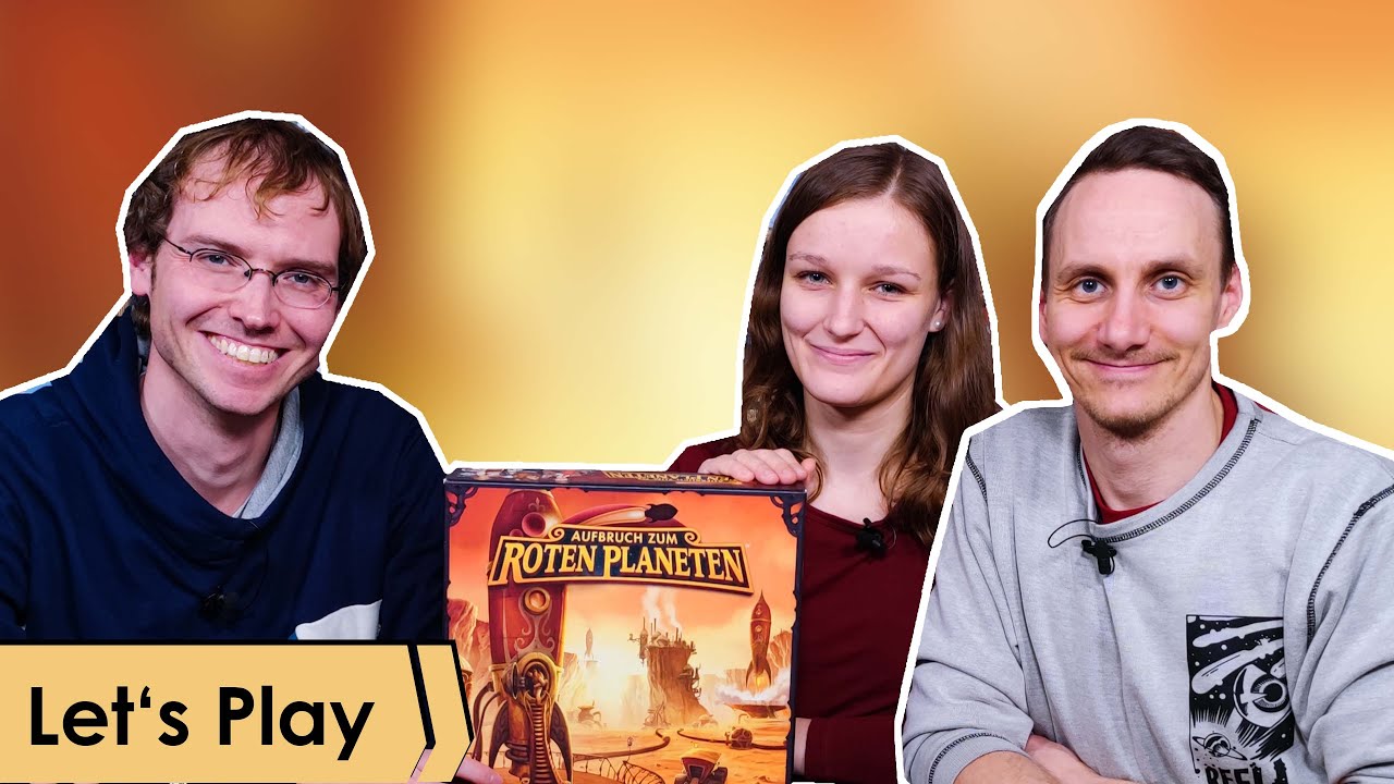 Aufbruch zum Roten Planeten – Brettspiel – Let's Play