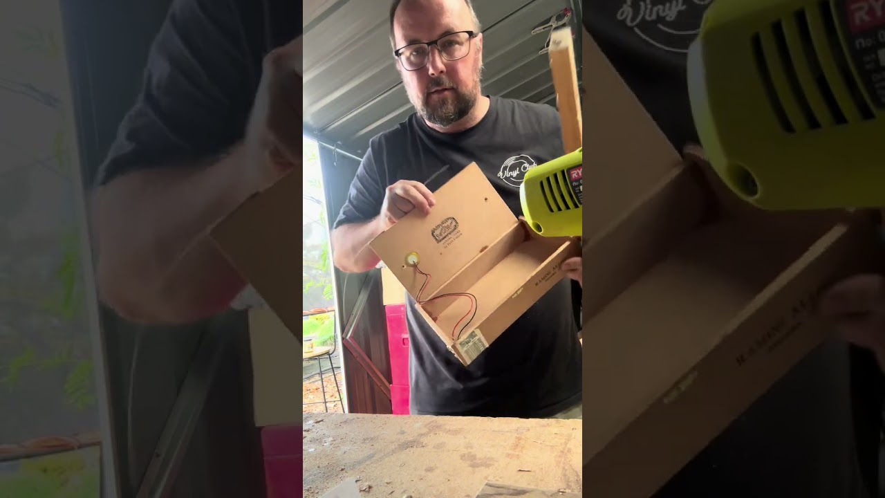 Quick build cigar box guitar