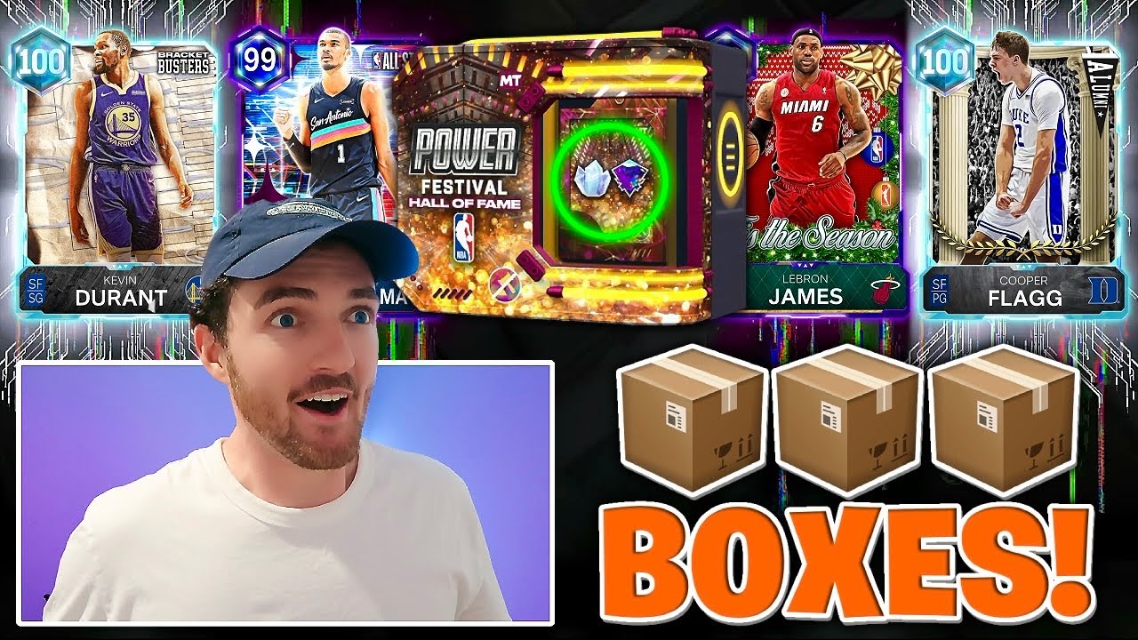 ОТКРЫВАЮ 3 *КОРОБКИ POWER HOF* В 6 СЕЗОНЕ 🔥 NBA 2K26 MYTEAM (РЕАКЦИЯ)