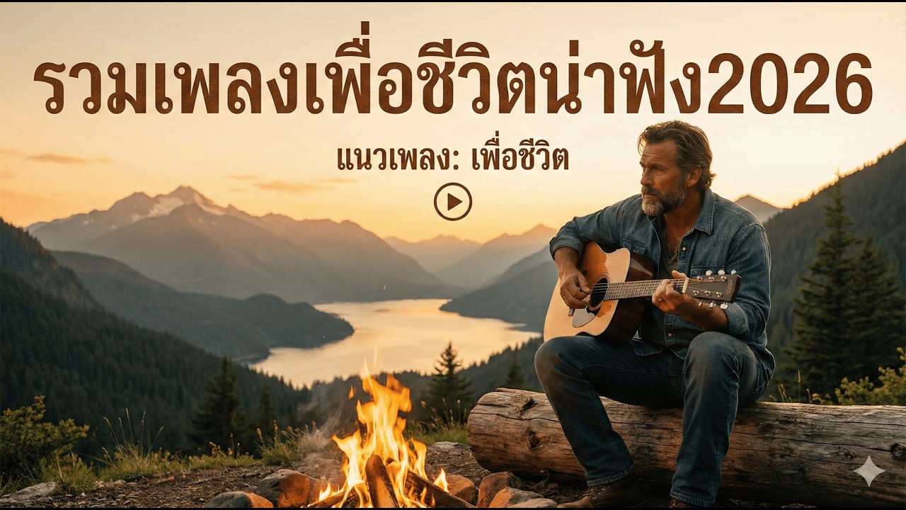 รวมเพลงฮิตเพื่อชีวิตน่าฟัง 2026 เวลาขับรถ ฟังเพลินๆยาวๆ