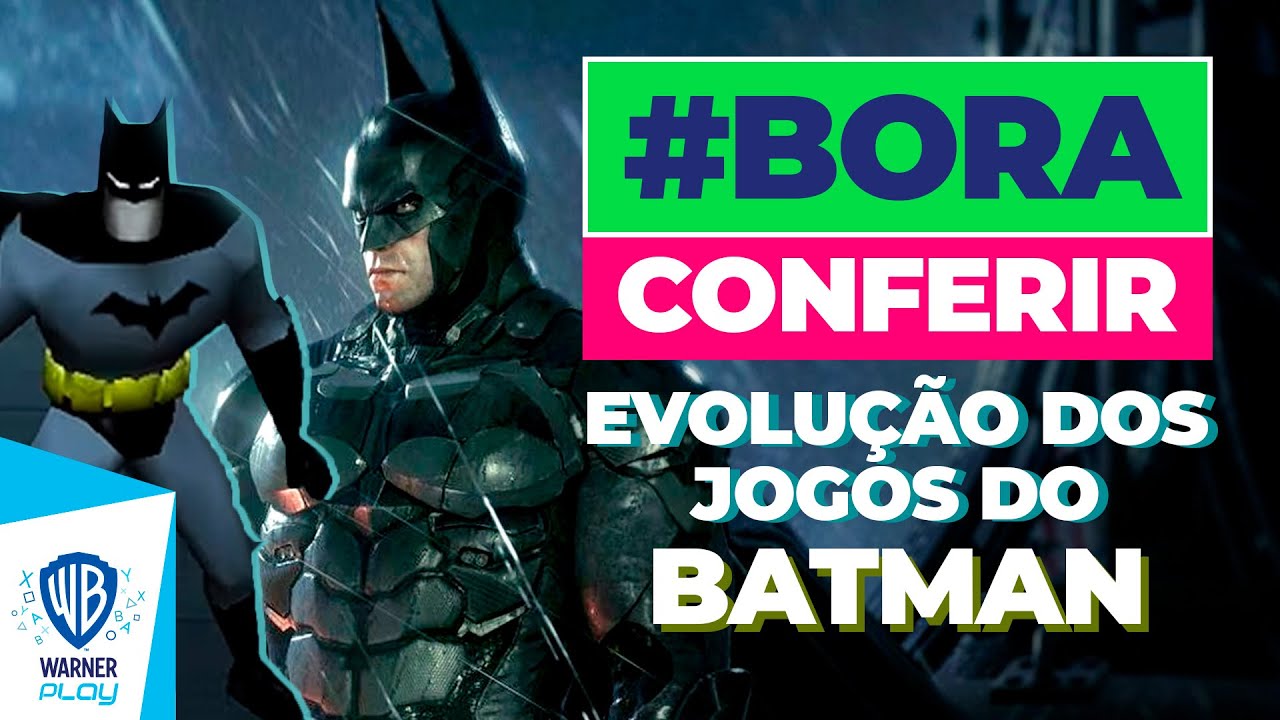Evolu&ccedil;&atilde;o dos Jogos do Batman