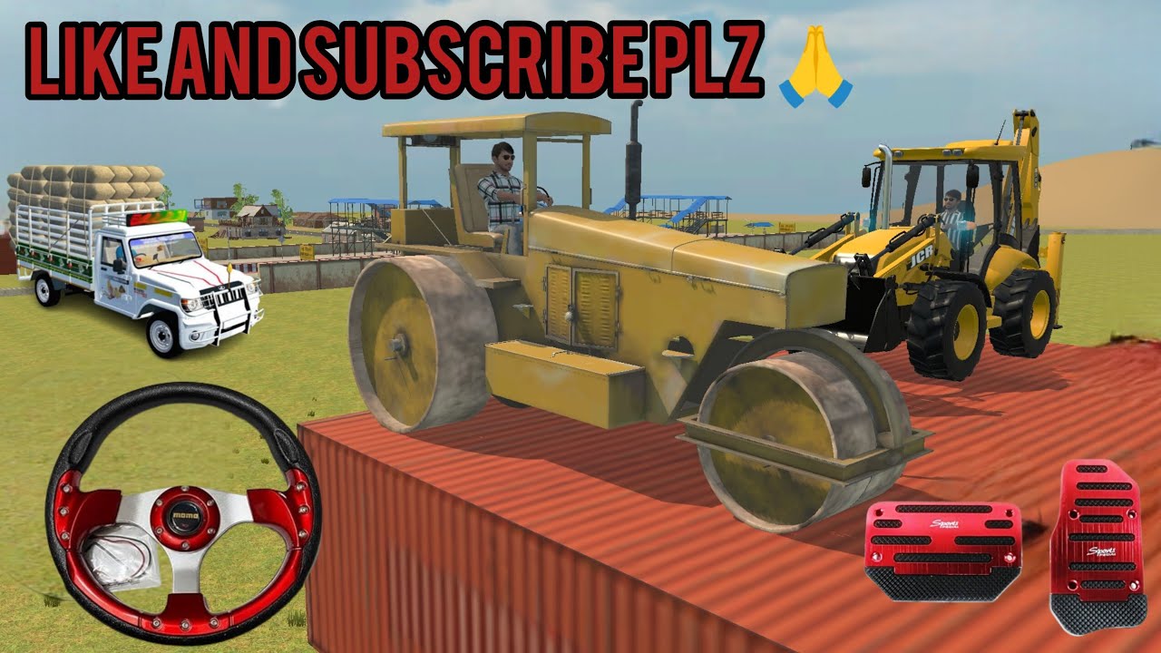 Truck Pe Road Roller Loading 🔥 | Dangerous Heavy Vehicle Transport 🚚 #gaming #games #gamer 