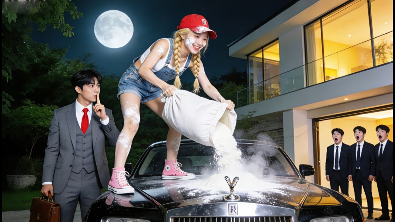 CEO는 20년 동안 웃지 않았다. 그런데 인턴이 첫 출근 날 스트레스를 풀기 위해 그의 차에 밀가루를 쏟자, 웃음을 멈출 수 없었다! 사랑!#drama