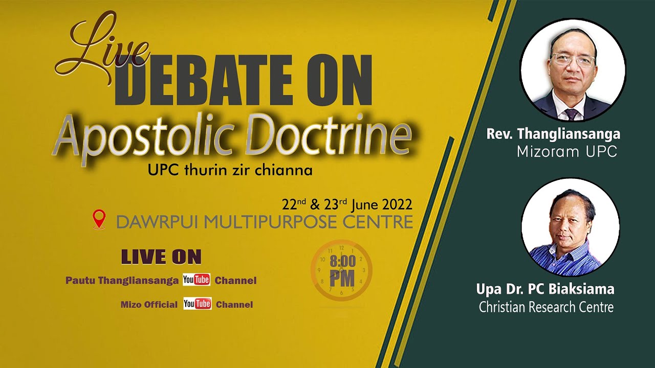 REV. THANGLIANSANGA VS DR. PC. BIAKSIAMA | TRINITY NGE ONENESS