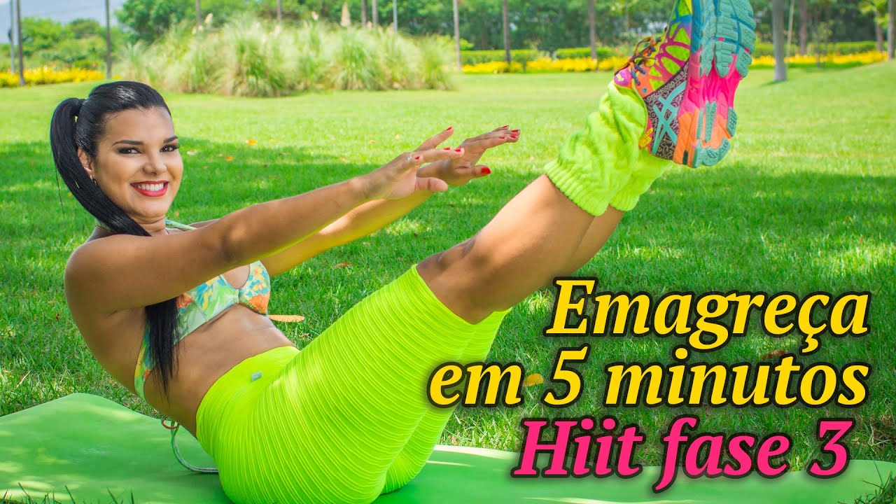 Emagreça em 5 minutos - HIIT Fase 3 - #59