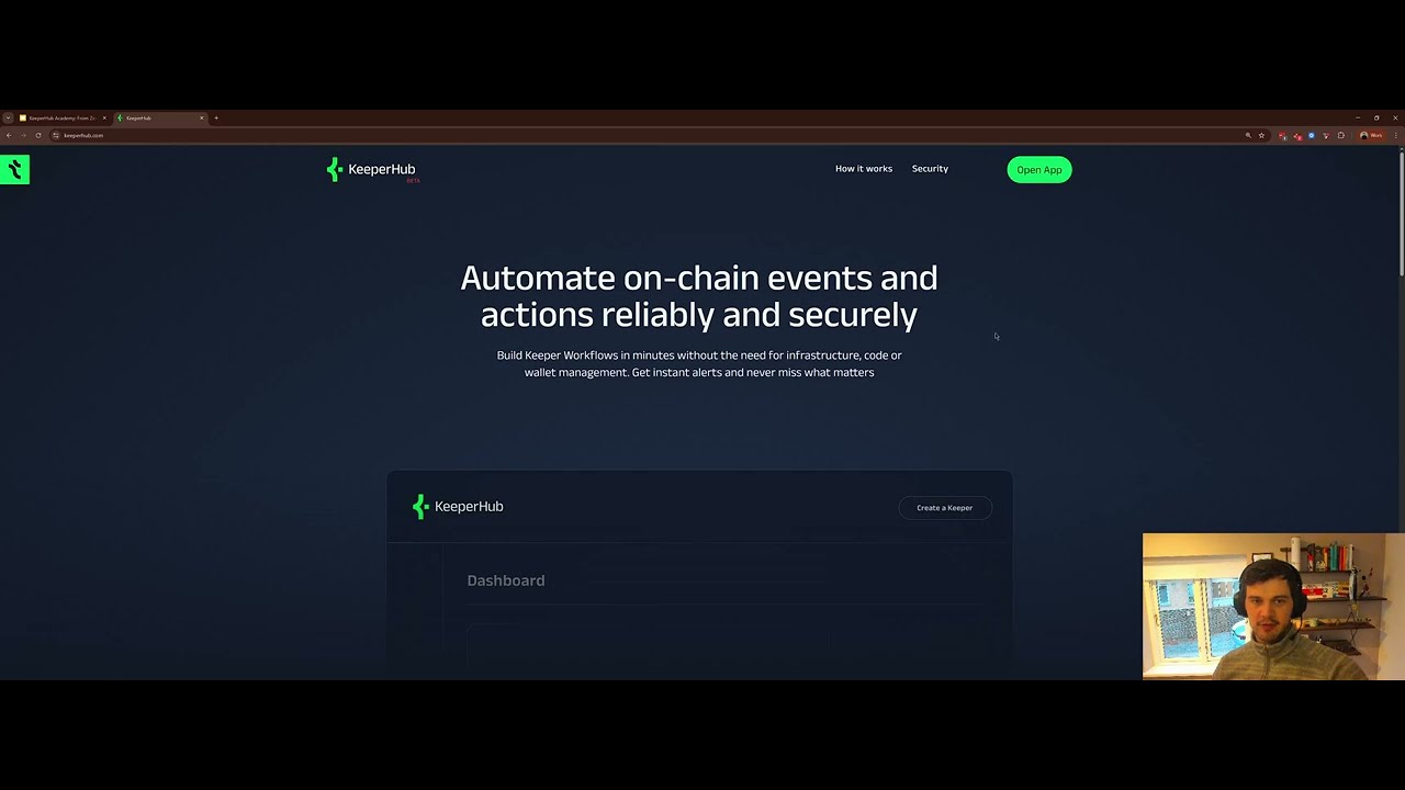 Web3 Automation - Getting started with KeeperHub