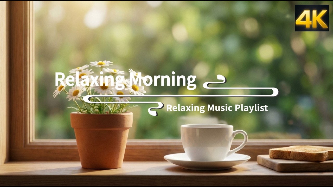 Morning Music 🌸 A Relaxing Morning, Flowers in the Air & Simple Joys