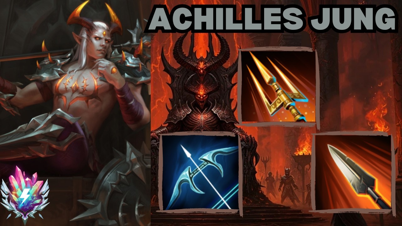 IS ACHILLES GOOD AFTER THE BUFFS? - Achilles Jungle Deity Smite 2 Gameplay!