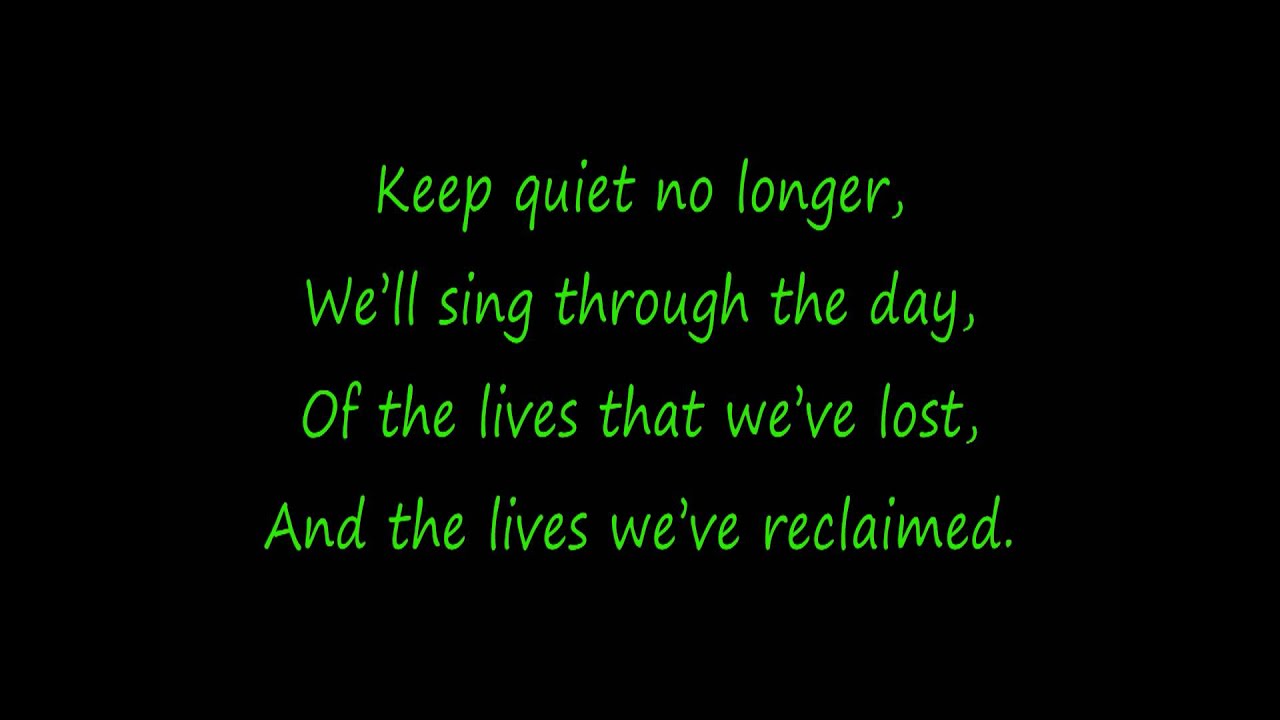 Rise Against - Prayer Of The Refugee (Lyrics) HD