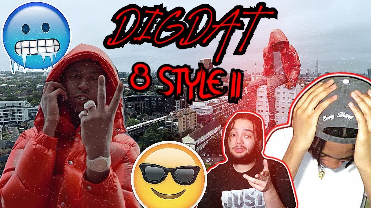 THE WORDPLAY ON THIS ONE 😷😦 | DIGDAT - 8 STYLE II (REACTION)