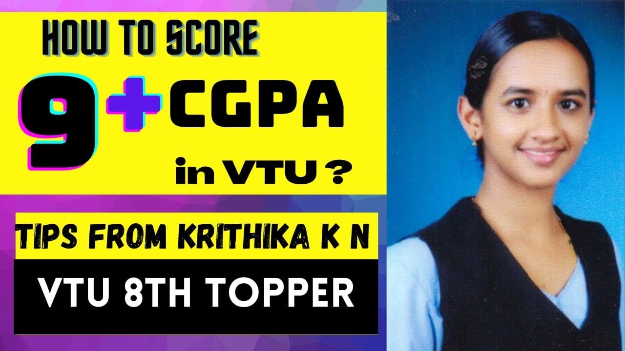 VTU TOPPER TIPS TO GET GOOD SCORE IN EXAMS| TAKE IT SMART