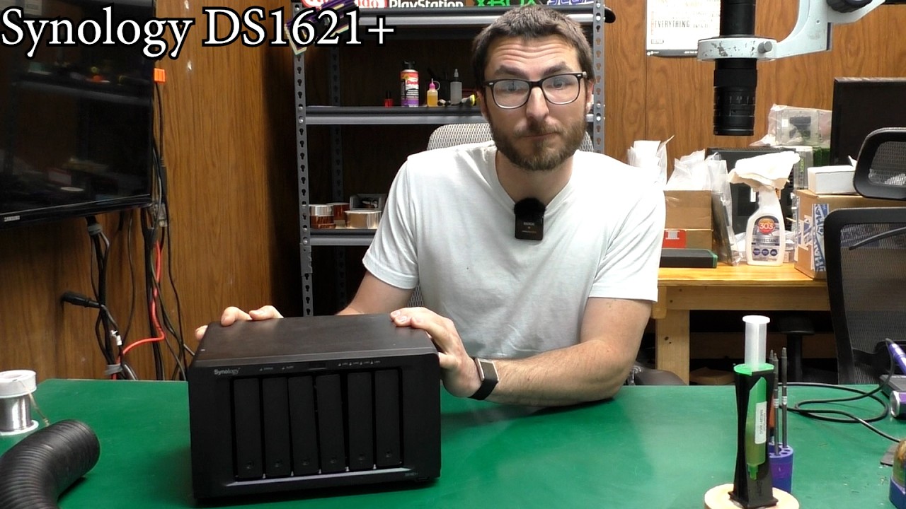 Ремонт дисков Synology DS1621+, которые не распознаются.