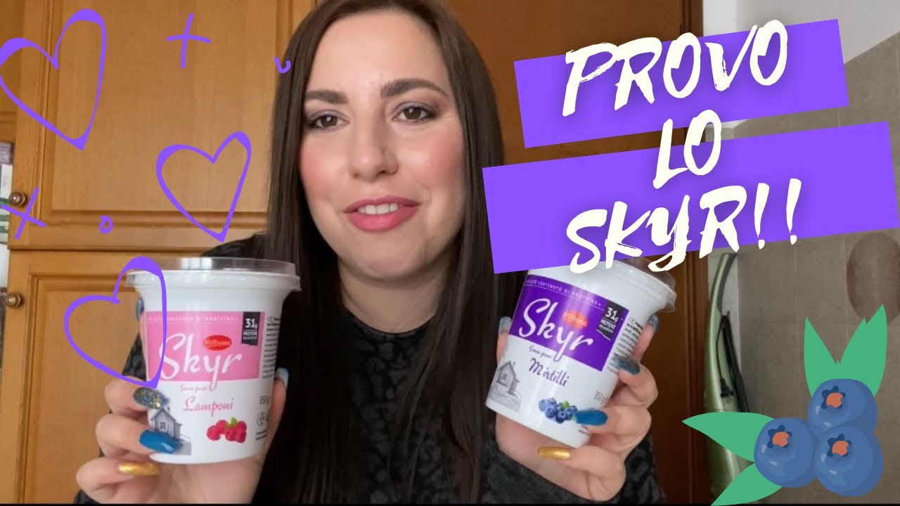 SKYR TASTE TEST • Provo lo Skyr per la prima volta!