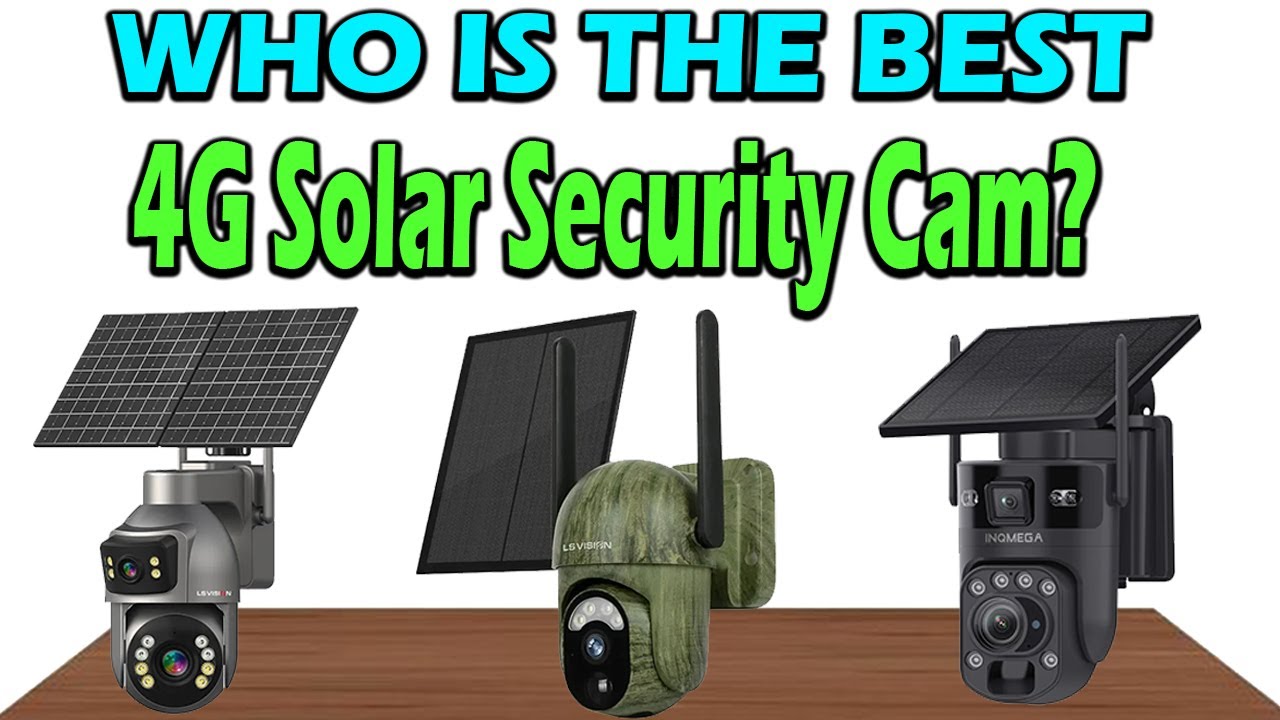 ТОП-5 лучших 4G-камер безопасности на солнечных батареях 2025 года &mdash; Solar Cam на AliExpress