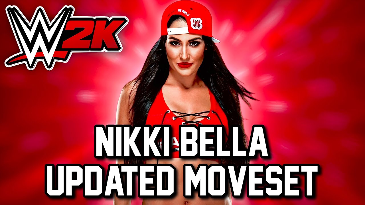 WWE 2K25 | Nikki Bella Updated Moveset + Realistic Base Superstar Settings