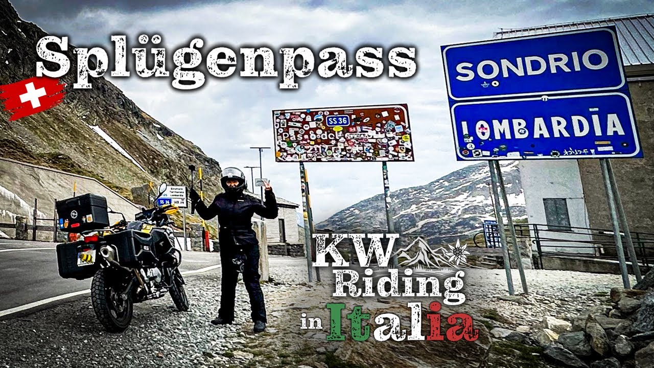 Change of plans, the Splügenpass impasse Day 5 | Part 1 of the Splügenpass | KW Riding in Italia