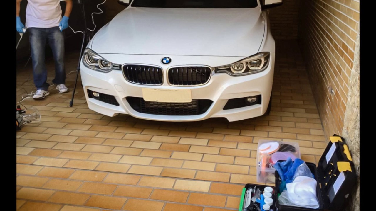 Micro Pintura Automotiva - Batida de Pedra em BMW 320i M Sport