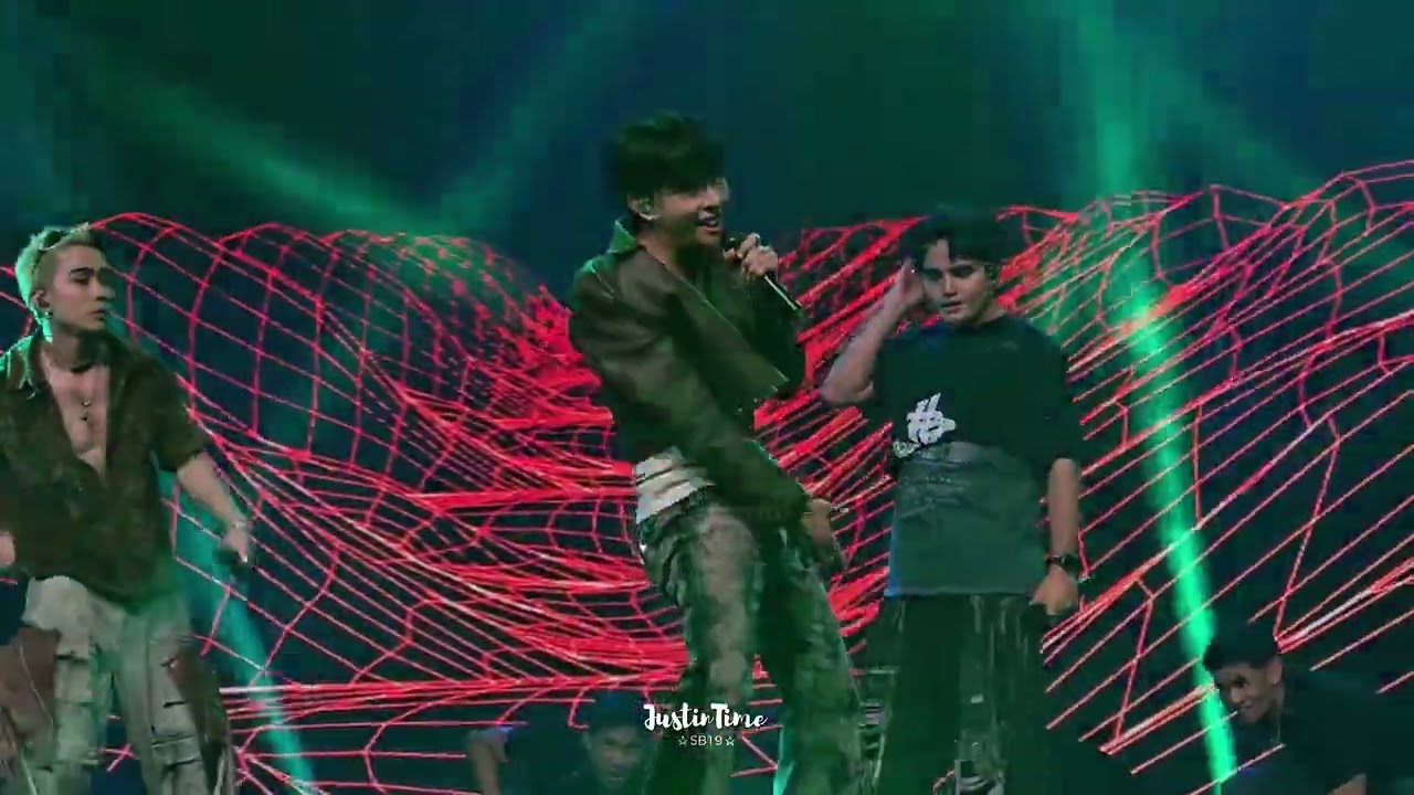 250824 SB19 '8tonball' (Justin Focus) at Simula at Wakas World Tour Concert in Singapore