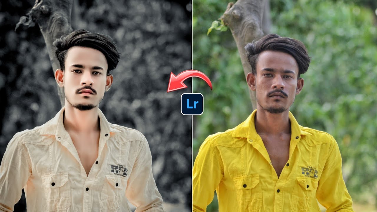 How to make your face fair in Lightroom? | How to make your face smooth in Lightroom Photo Editin...