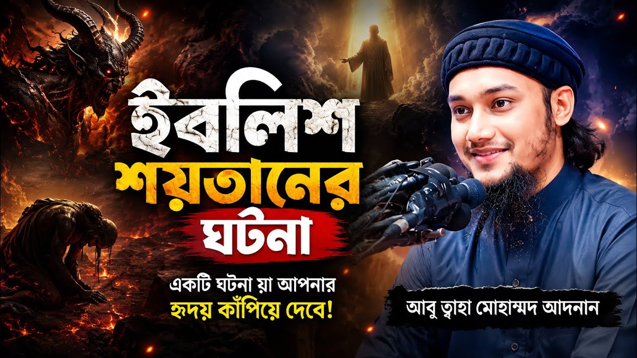 ইবলিশ শয়তানের ইতিহাস ll Abu Taw Haa Adnan ll Bangla Waz ll New Waz 2024 ll Ebadot TV