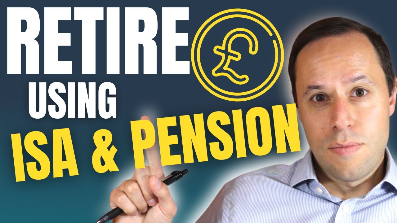 How to RETIRE using an ISA & PENSION tax efficiently // UK Pension & ISA