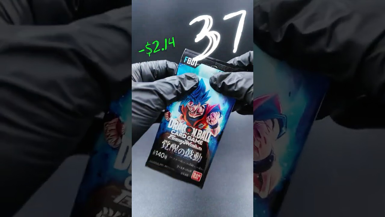Daily TCG Pack Opening 37 - Dragon Ball Awakened Pulse | FB01. #tcgcommunity #dragonballz