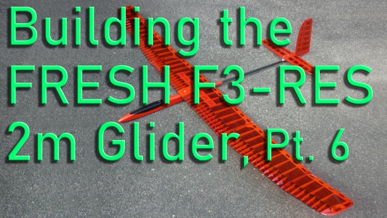 Fresh F3-RES 2M Glider - Start Building the Outer Wing Sections, Pt6