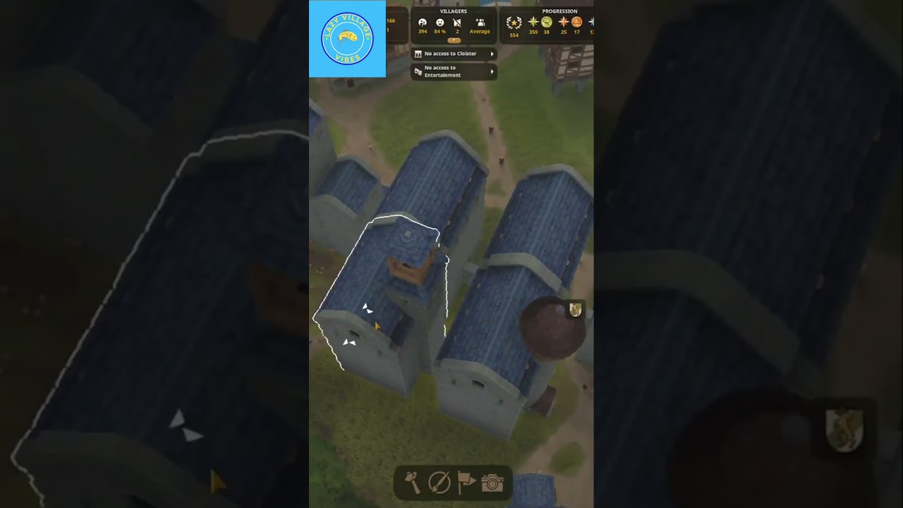 Medieval Town Building: Zoning & Construction, Watch the Village Thrive!