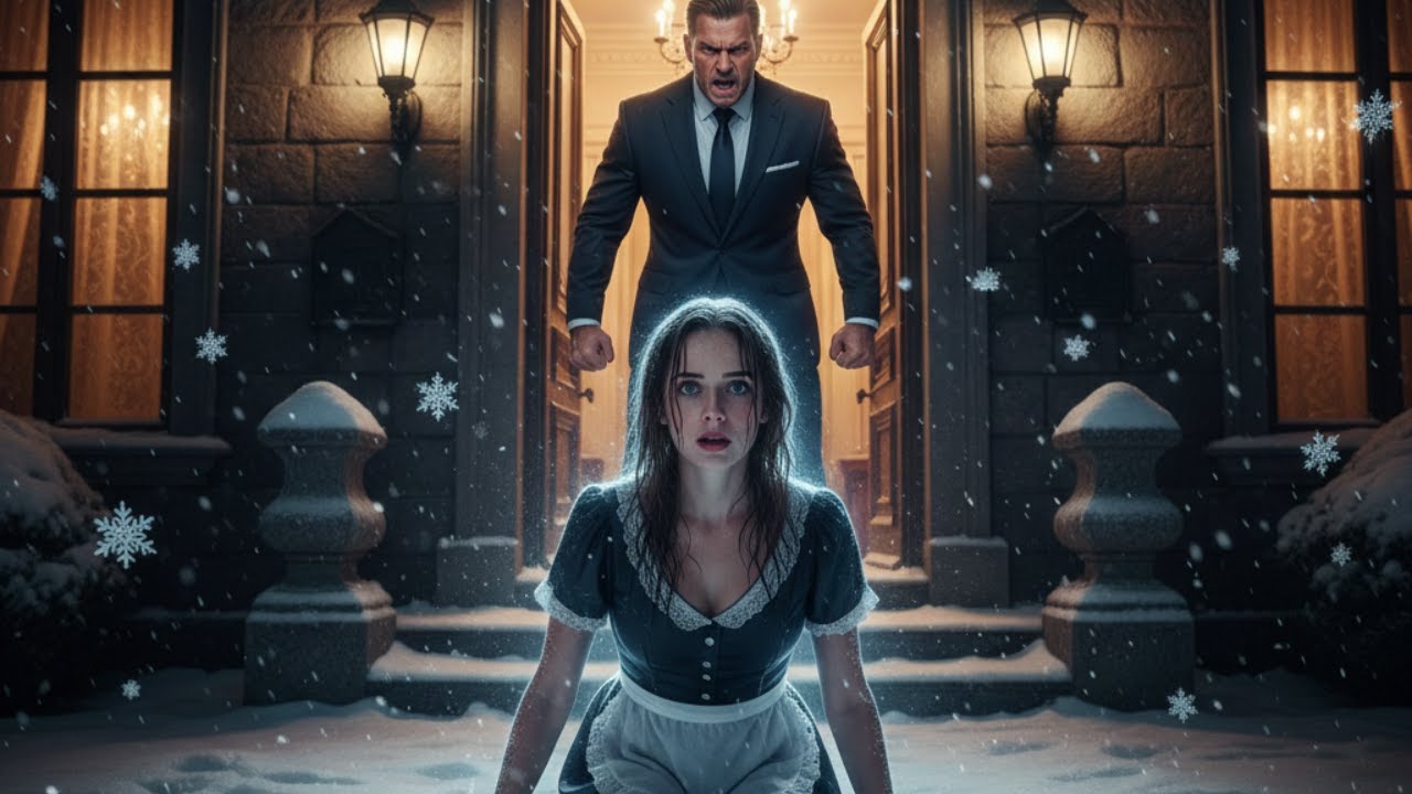 He Discovered His Maid Frozen Outside on Christmas Night  The Mafia Boss’s Reaction Shocked Everyone