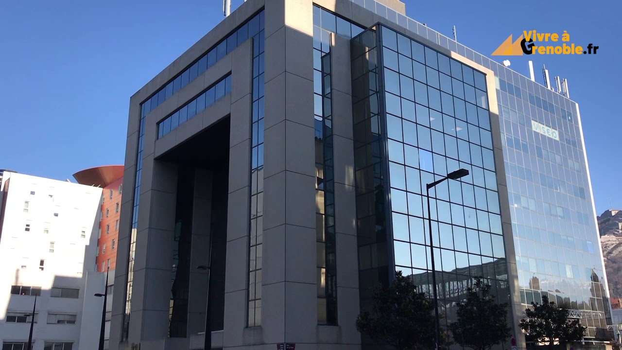 Les quartier Europole à Grenoble