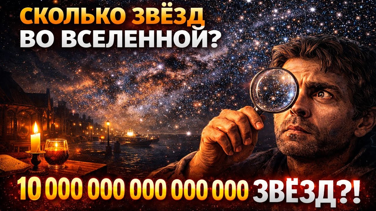 Почему количество звёзд пугает сильнее, чем тьма?