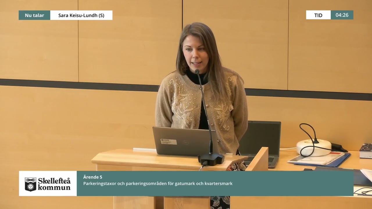 Skellefteå kommunfullmäktige 17 februari 2026