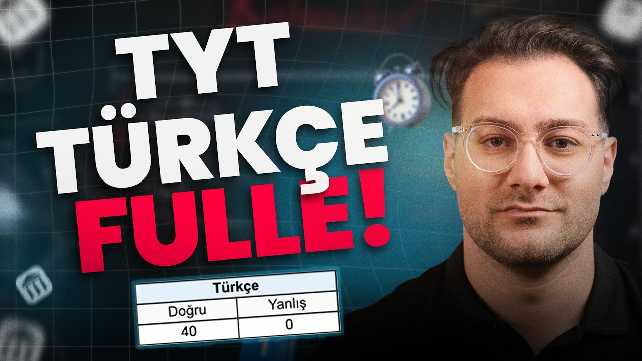 TYT Türkçe Nasıl Fullenir? Her Gün Paragraf Çözmeyi Bırakın!