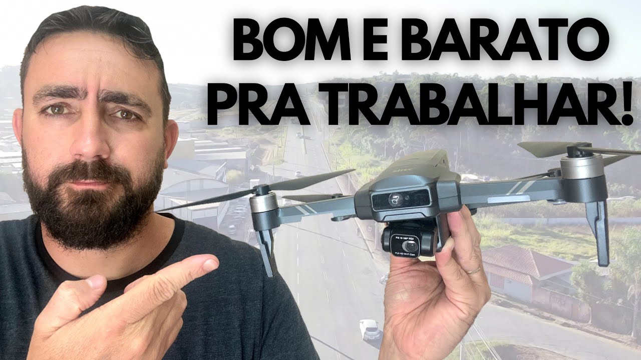 DRONE BARATO COM CAMERA BOA, VÁRIOS RECURSOS PRA FAZER SUAS FILMAGENS OU TRABALHAR GANHANDO DINHEIRO