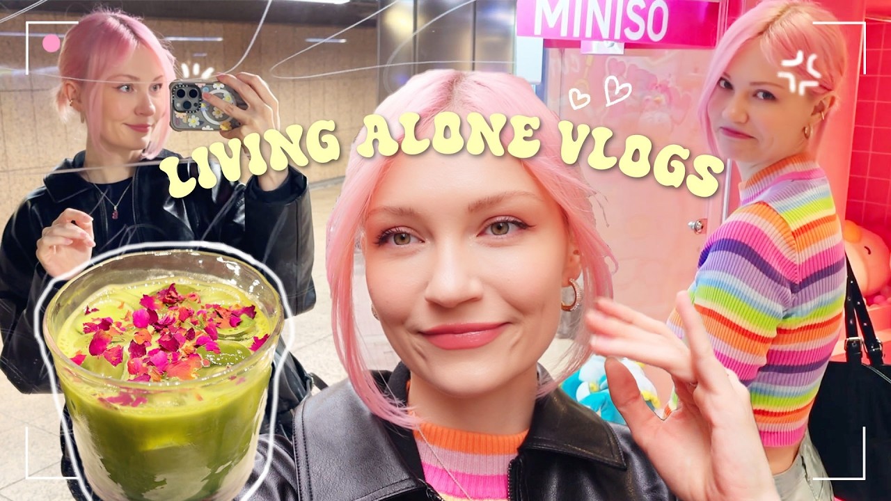 Living Alone Vlogs | Life feels different lately..🌸 Trip to D&uuml;sseldorf, Arirang Review & Miniso Haul