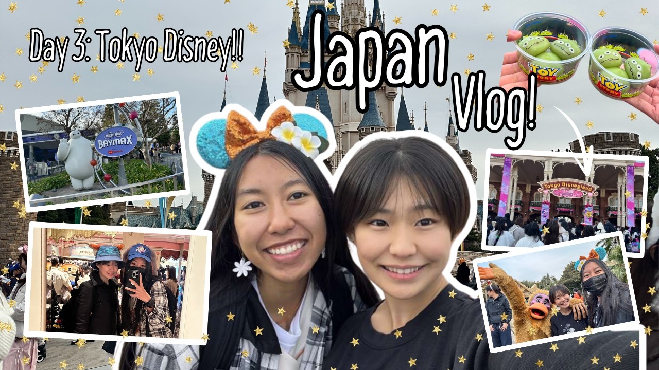 Day 3 in Japan: TOKYO DISNEYLAND ✨