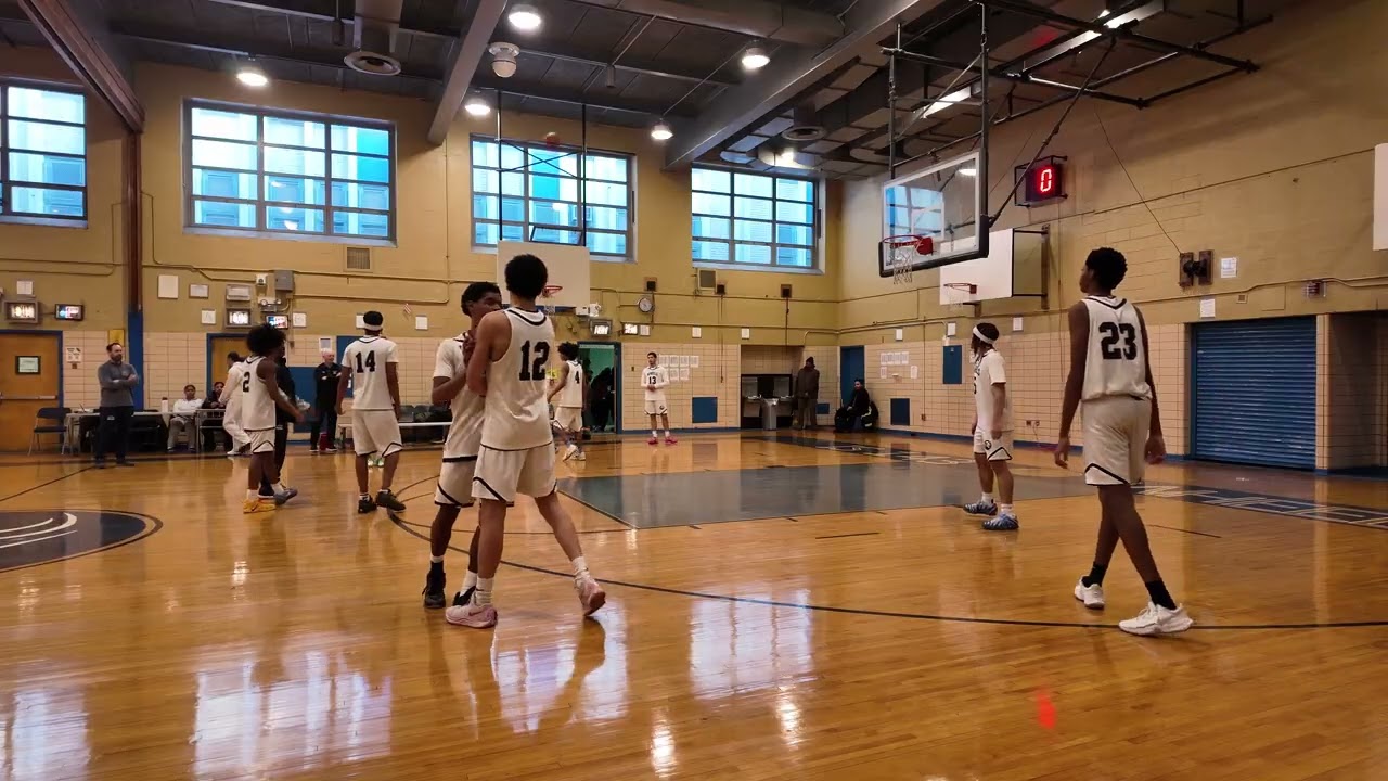 Washington Heights HS Varsity Basketball Team (Warming Up)