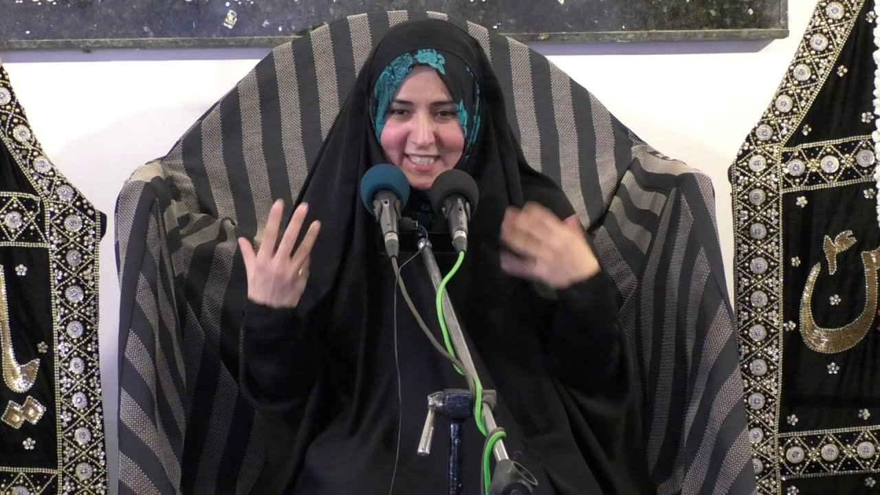 3rd Majlis Alima Razia Batool Najafi  Sahiba at Yasrab Imam Bargah Karachi 2019
