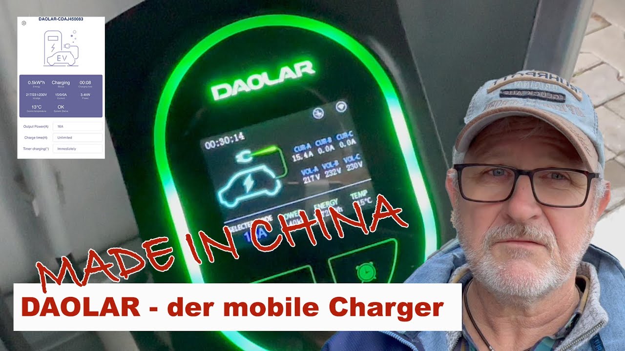 Daolar EV Charger - Made in China #elektroauto #chargers #apple