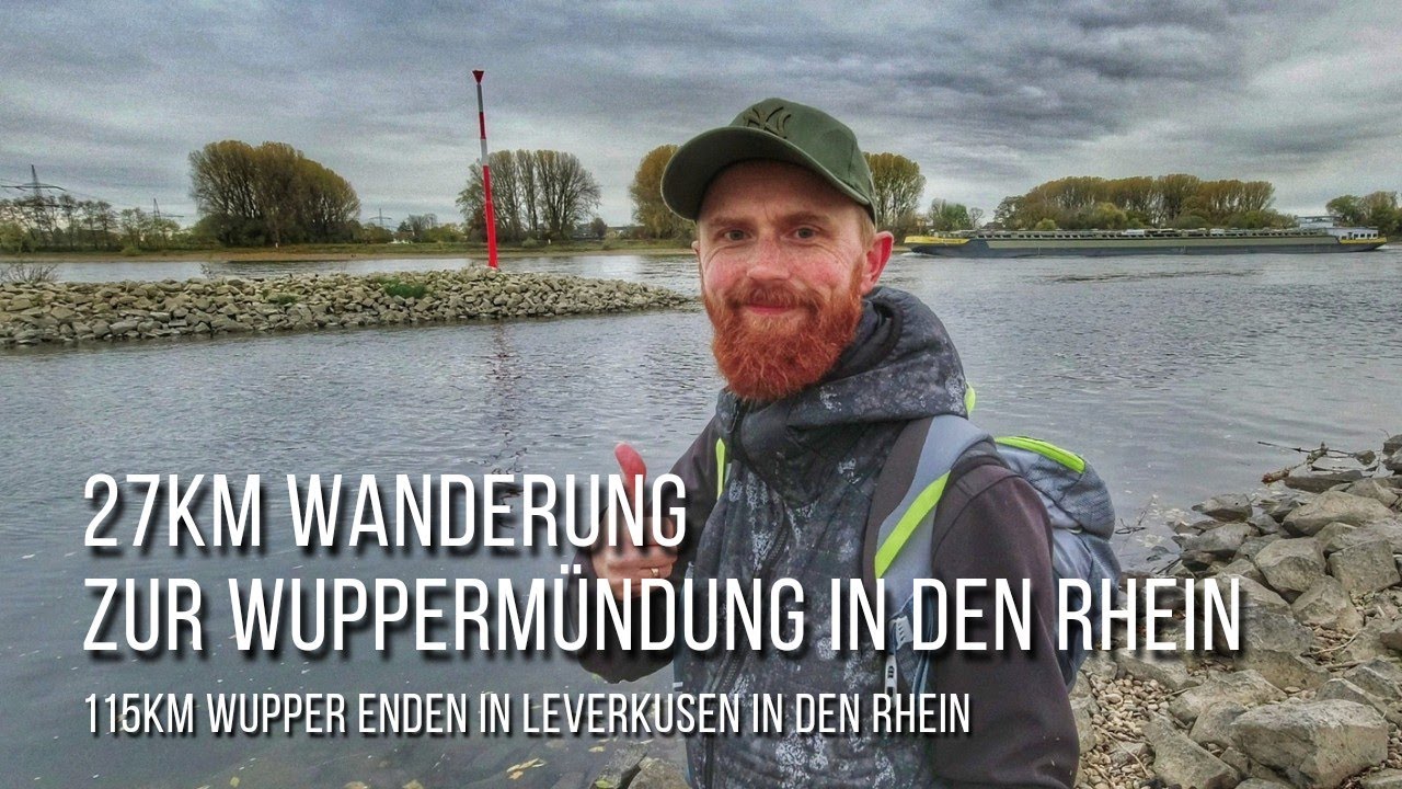 27km Wanderung zur Wuppermündung | Natur in NRW | 2021 | Jörg Müller