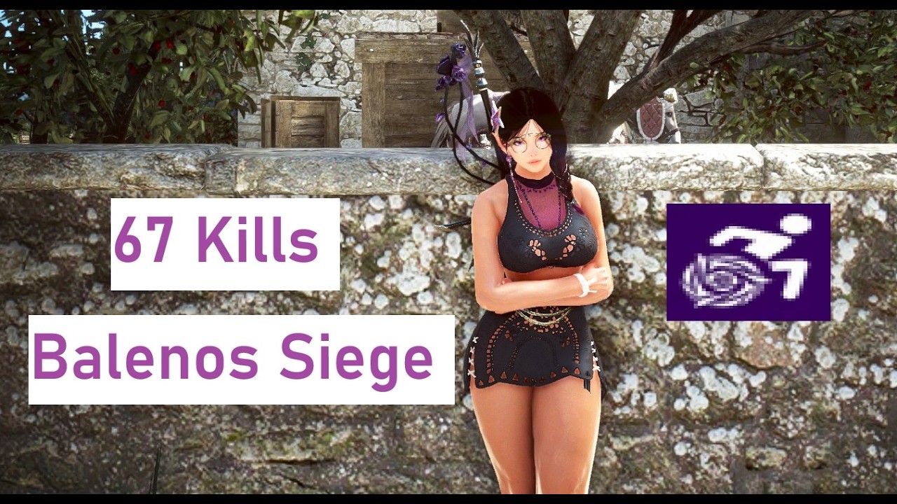 67 Kills | Awakening DK | Balenos Siege Highlights | BDO